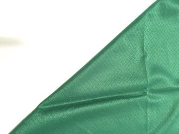 L'anti tissu statique vert-foncé ESD de 135 GSM a tricoté le polyester 6mm Diamond Pattern