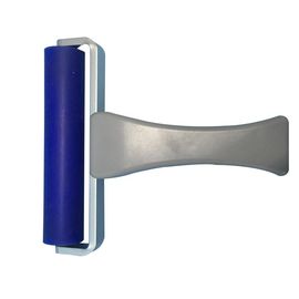 Cadre en plastique d'alliage d'aluminium de poignée de rouleau de mauvais goût en caoutchouc de Cleanroom de silicium de vinyle