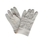 Les hommes de gants de travail de toile de coton classent la protection extérieure d'intérieur de main de champ