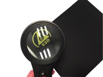 Anti batteries tenues dans la main sûres statiques de la lumière 2 de la loupe 62mm Dia. Lens 5X LED d'ESD nécessaires