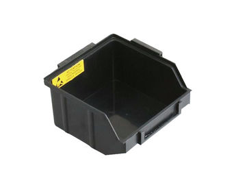 Poubelles de stockage extérieures lisses d'ESD d'économie de l'espace pour des composants/pièces de l'électronique