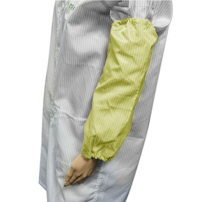 Matériaux sûrs ESD confortables durables sans poussière Couverture à manches pour la prévention des particules