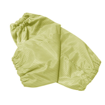 Matériaux sûrs ESD confortables durables sans poussière Couverture à manches pour la prévention des particules