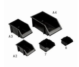 Poubelles de stockage extérieures lisses d'ESD d'économie de l'espace pour des composants/pièces de l'électronique