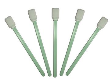 Le coffre-fort d'ESD de Cleanroom tamponne la poignée de polypropylène d'astuce de polyester pour nettoyer de larges surfaces