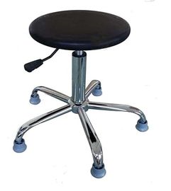 Le coffre-fort d'ESD de rond de polyuréthane préside le glissement Ring Pattern Color Black de w/Anti