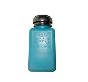 bouteille dispersive statique d'alcool de HDPE de matériaux d'emballage de 4oz 6oz 8oz ESD