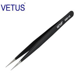 Longueur matérielle des brucelles AISI 302 en plastique sûrs d'ESD Esd de précision 110 - 140mm