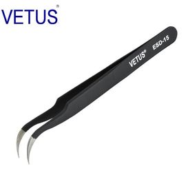 Longueur matérielle des brucelles AISI 302 en plastique sûrs d'ESD Esd de précision 110 - 140mm