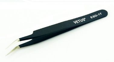 Longueur matérielle des brucelles AISI 302 en plastique sûrs d'ESD Esd de précision 110 - 140mm