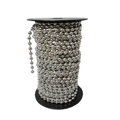 Distance de 8 cm Rideau de porte conducteur Largeur 2m * Hauteur 1m Diamètre 6mm Rideau de perles d'acier inoxydable conducteur statique