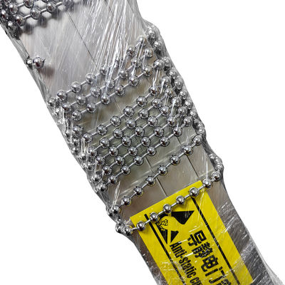 Rideau de porte conducteur statique industriel en acier inoxydable pour la conductivité