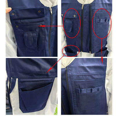 Veste anti-statique pour électricien