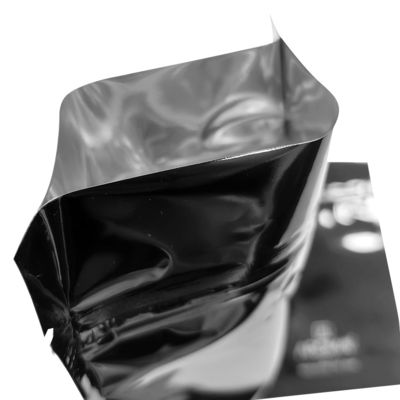 Sac à emballage PE noir imperméable à l'eau personnalisé Sac ESD à fermeture à glissière antistatique pour composants électroniques