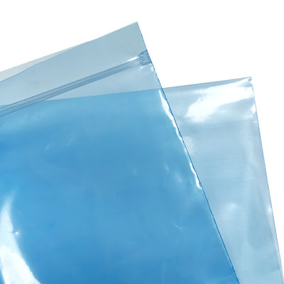 0.75mm*300*400mm Sacs de protection antistatiques bleus ESD Sac à fermeture à glissière pour salle blanche