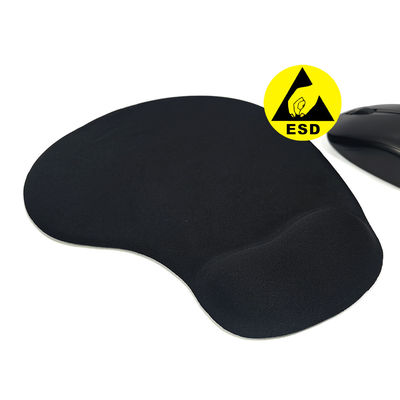 ESD anti-statique bureau noir doux durable de silicone poignet de repos de souris