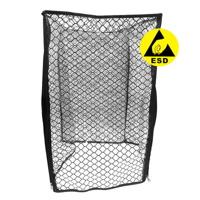 Couverture de grille en PVC antistatique de haute qualité ESD SMT Couverture des rayonnages de périodiques de PCB Convient pour 355x320x563mm