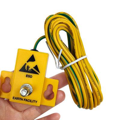 Composant de l'équipement de mise à la terre à prise jaune
