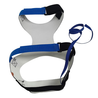 Ceinture antistatique de talon réglable en noir et blanc ESD pour salle blanche
