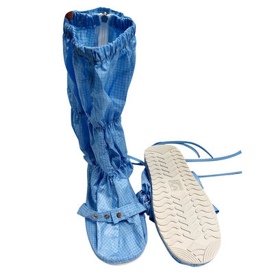 Bottes anti-poussière à semelle de caoutchouc résistantes à la chaleur et antistatiques ESD