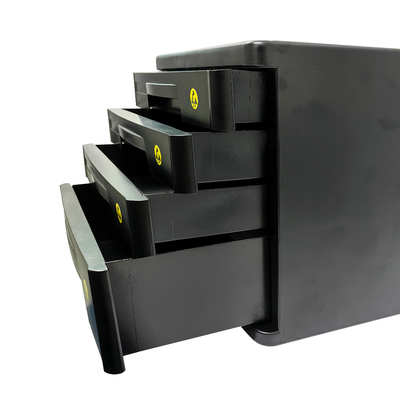 Classeur de tiroirs en plastique antistatique pour le bureau