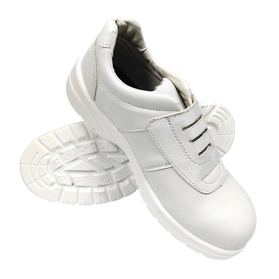 Chaussures de sécurité ESD sans lacets avec velcro, embout en acier, anti-poussière, pour le travail