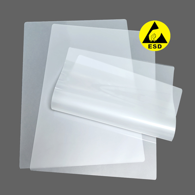 Filtre d'étanchéité en plastique ESD PET de taille A4 résistant à la chaleur antistatique