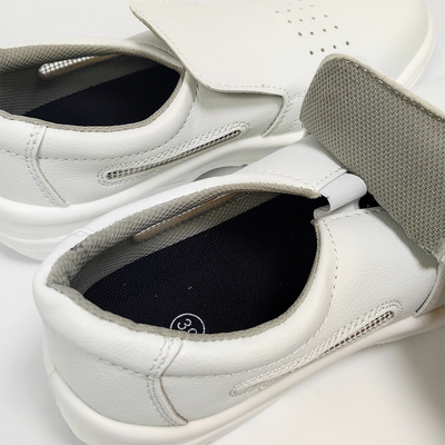 Chaussures de sécurité antistatiques à embout en acier ESD semelle extérieure en PU pour salle blanche industrielle