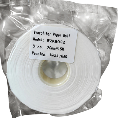 Rouleau de lingettes en microfibres sèches de nettoyage non tissées pour LAB