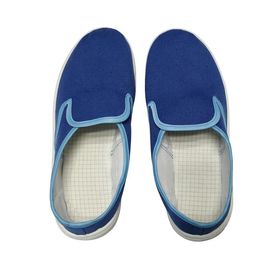 Les chaussures de sécurité bleu-foncé d'ESD de tissu trouent non d'anti chaussures statiques pour le secteur d'EPA