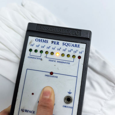 Sécurité dans les salles blanches Gants antistatiques ESD sans poussière ultra fine S / M / L / XL