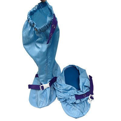 Bottes hautes en PVC à semelle souple pour salle blanche sans poussière ESD