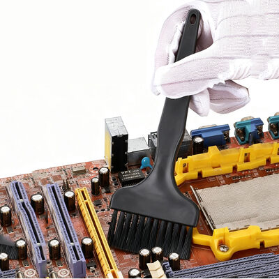 Brosse antistatique pour le nettoyage, brosse dure pour clavier en nylon