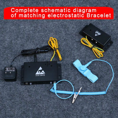 Testeur de sangle de poignet ESD à double station antistatique 209-2 Moniteur en ligne
