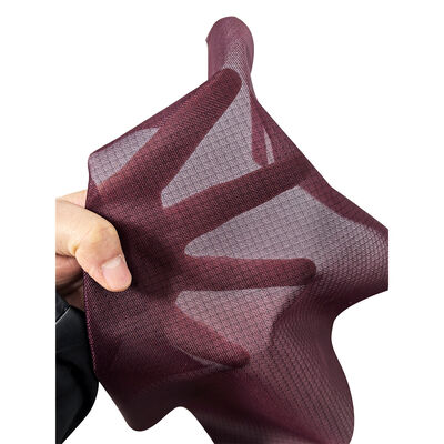 Tissus tricotés antistatiques ESD à motifs de diamants colorés pour vêtements de travail industriels