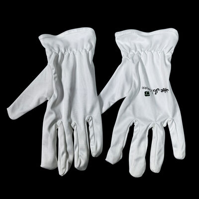 Gants en microfibre 100 % sans poussière | Bijoux et montres Étiquette Protection du travail Gants de travail