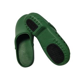 L'anti sécurité statique de Cleanroom chausse EVA Clogs Green Nurse Clogs pour l'hôpital