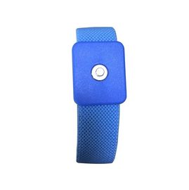 Orange bleue instantanée statique de la bande 4MM de poignet de tissu d'ESD anti et beaucoup de couleurs disponibles