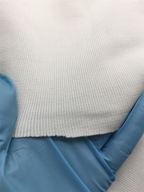 Les manchettes de Spandex tricotées par produits non pelucheux d'Esd nervurent le noir blanc de 1x1 2x2