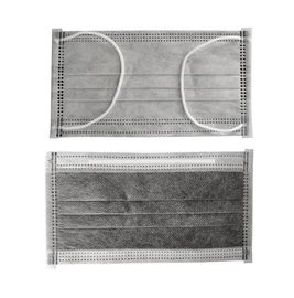 Masque jetable de côté carbone BFE 95% de Cleanroom libre du latex