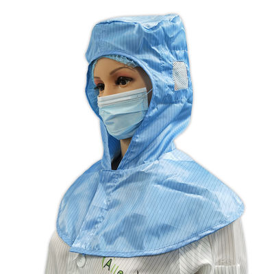 Chapeau antistatique de châle d'ESD de 5mm de polyester non pelucheux de rayure