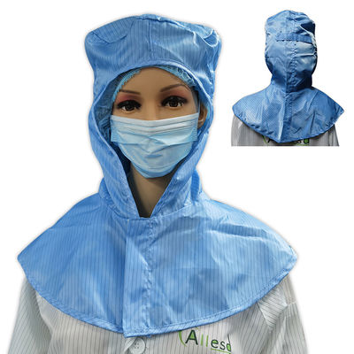 Chapeau antistatique de châle d'ESD de 5mm de polyester non pelucheux de rayure