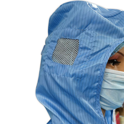 Chapeau antistatique de châle d'ESD de 5mm de polyester non pelucheux de rayure