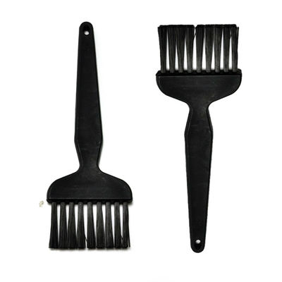 Brosse de poil en nylon conductrice de carbone antistatique d'ESD