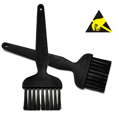 Brosse de poil en nylon conductrice de carbone antistatique d'ESD