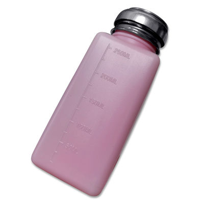 Bouteille en plastique 240ML d'alcool d'ESD de HDPE de Cleanroom