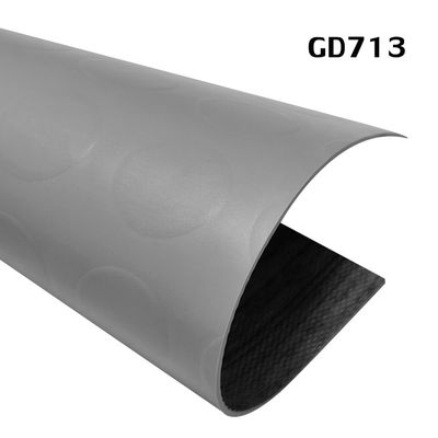 Plancher antistatique Mat Flame Retardant de feuille de PVC de Grey Matt de Cleanroom