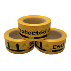 L'ESD a protégé le dispositif avertisseur antistatique jaune de PVC de secteur industriel