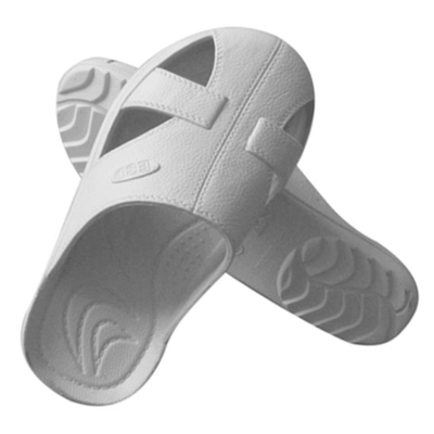 SPU ESD Antistatique 4 Trou Chaussures Pantoufle Salle Blanche Blanc Noir Bleu