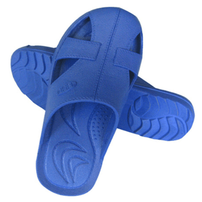 SPU ESD Antistatique 4 Trou Chaussures Pantoufle Salle Blanche Blanc Noir Bleu